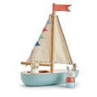Sailaway boat and figures